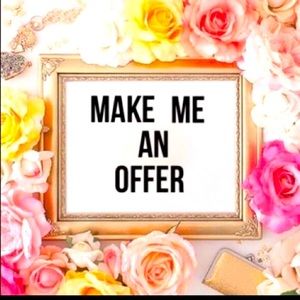 Reasonable offers accepted